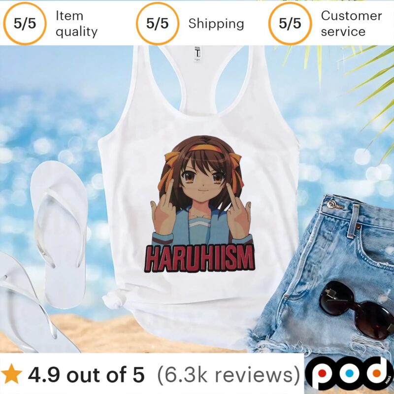 Haruhiism Middle Finger T Shirt