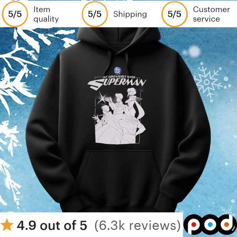 DC Comics My Adventures With Superman Group T Shirt