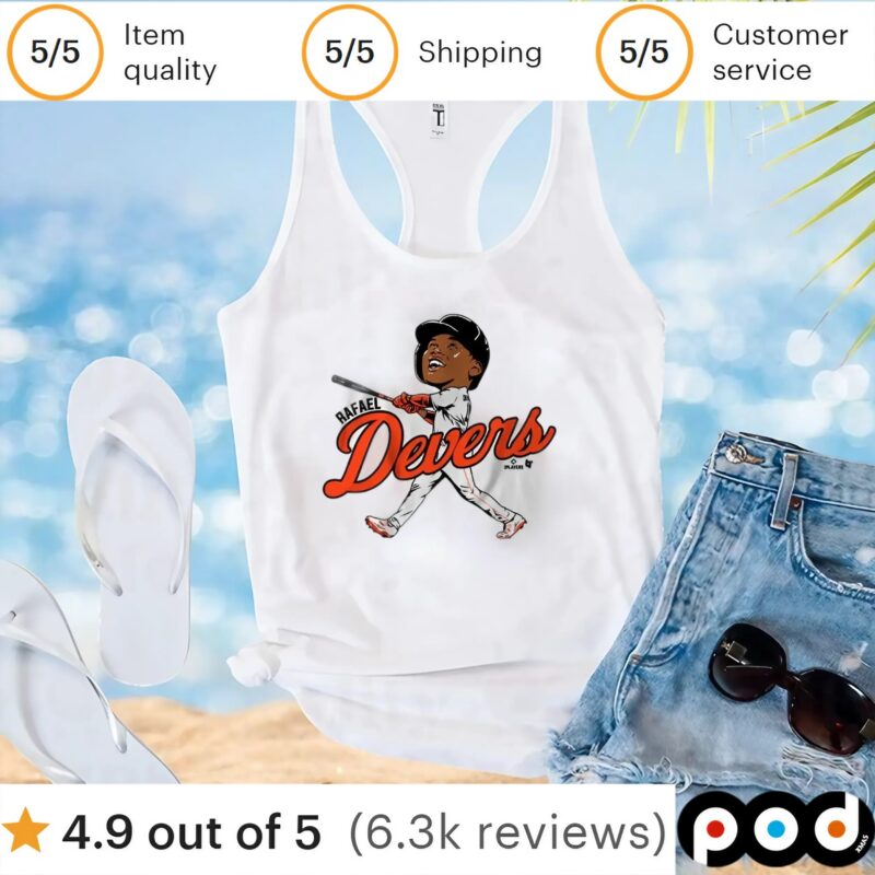 Rafael Devers San Francisco Caricature T Shirt