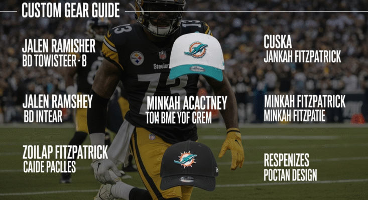 NFL SHAKE-UP: Your Custom Gear Guide for the Jalen Ramsey Traded to Steelers, Dolphins Receive Minkah Fitzpatrick Blockbuster Deal