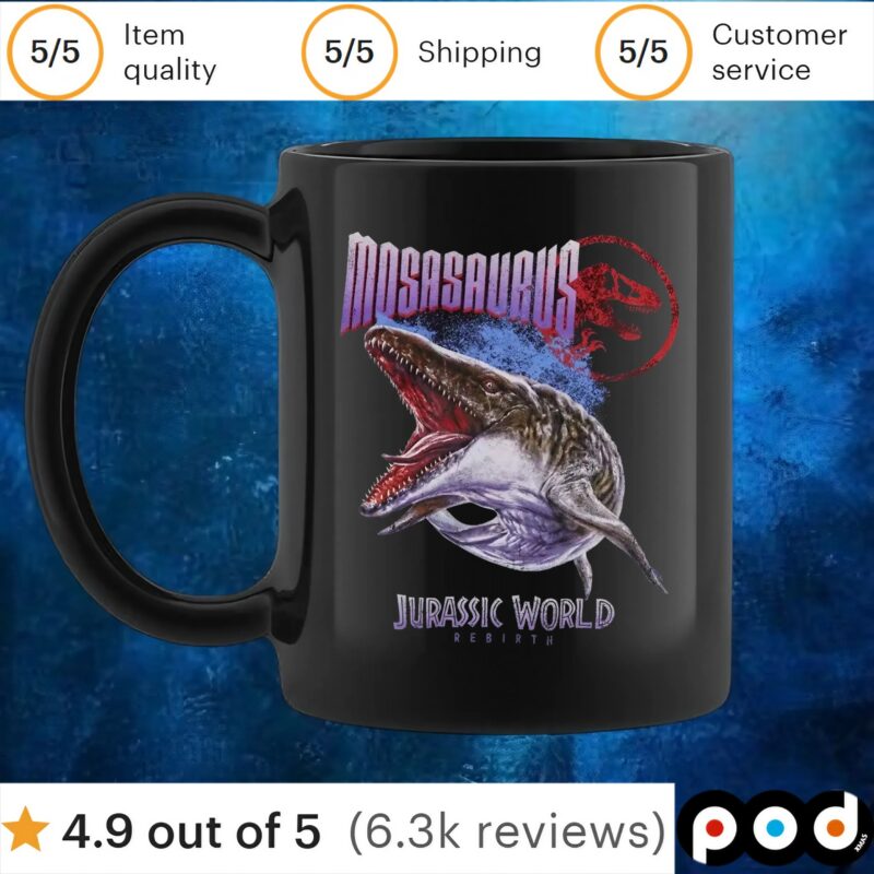 Jurassic World Rebirth Mosasaurus T Shirt
