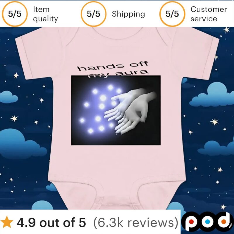 Hands off my aura t shirt