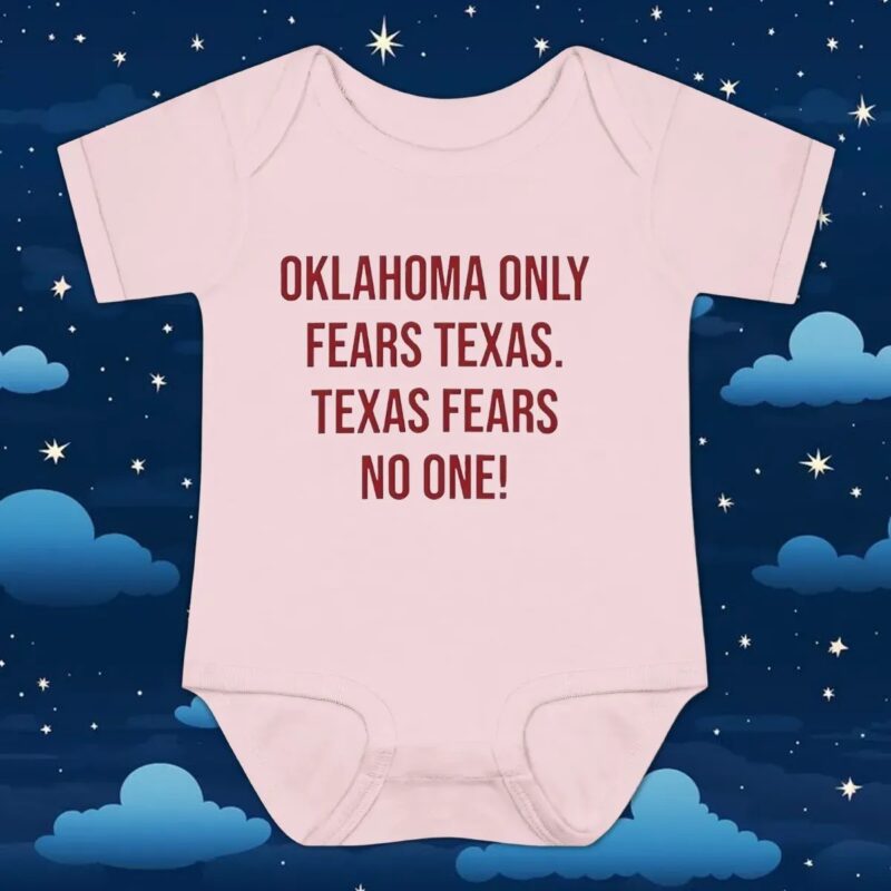 Oklahoma Only Fears Texas Texas Fears No One T shirt