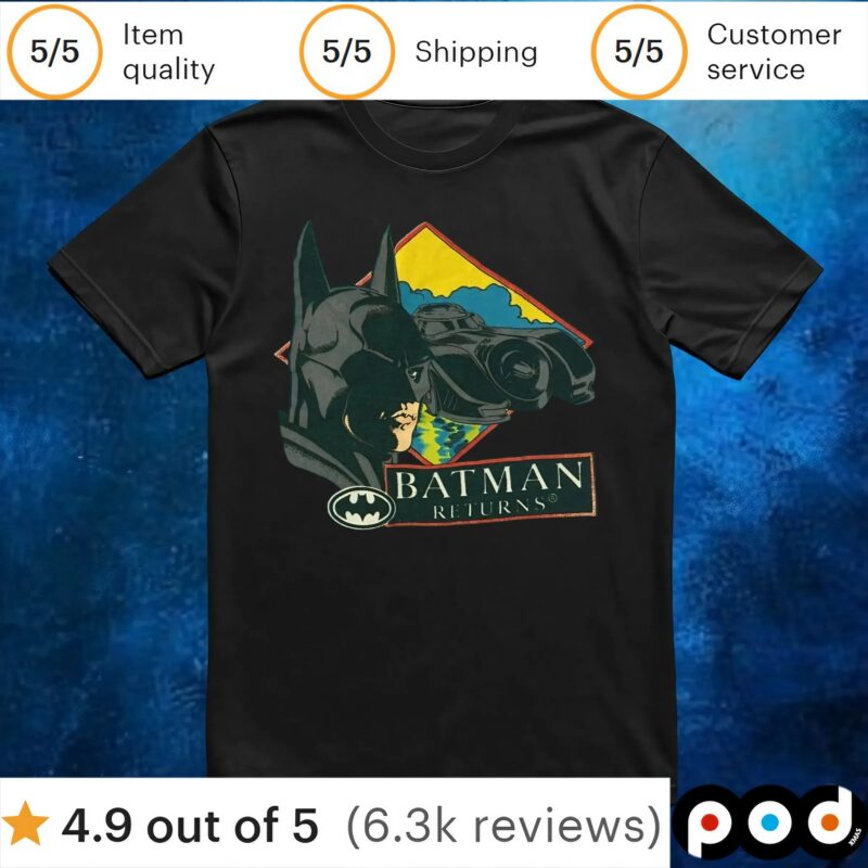 Vtg 90s Batman Returns Promo T Shirt