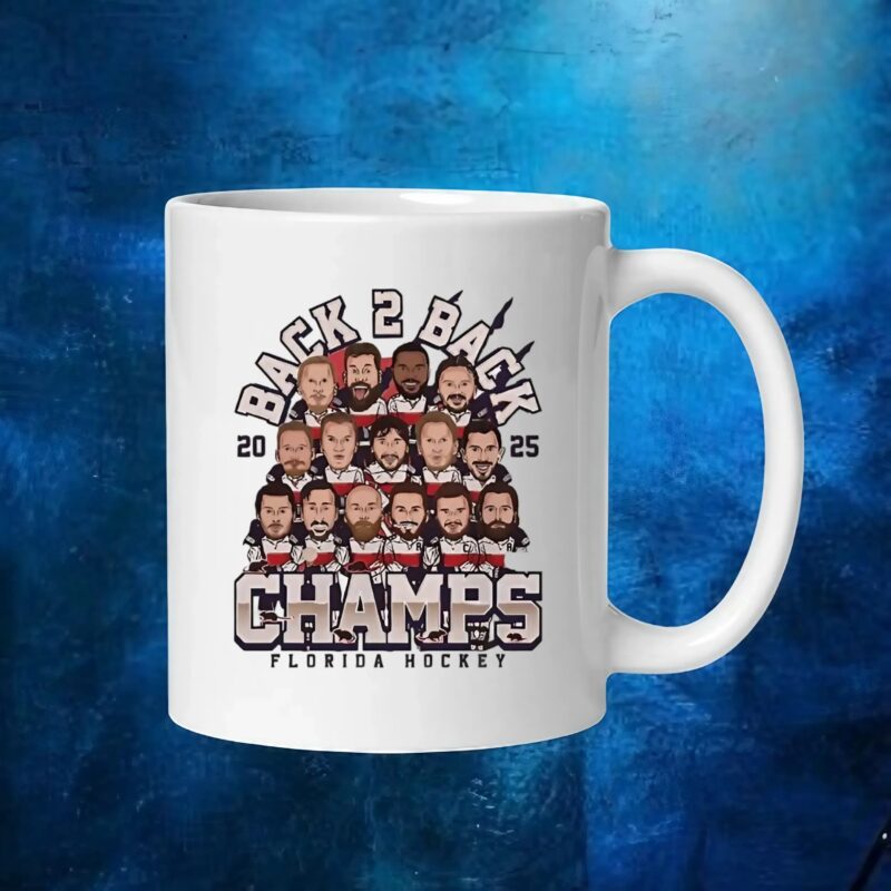 Florida Panthers hockey champs cartoon 2025 t shirt