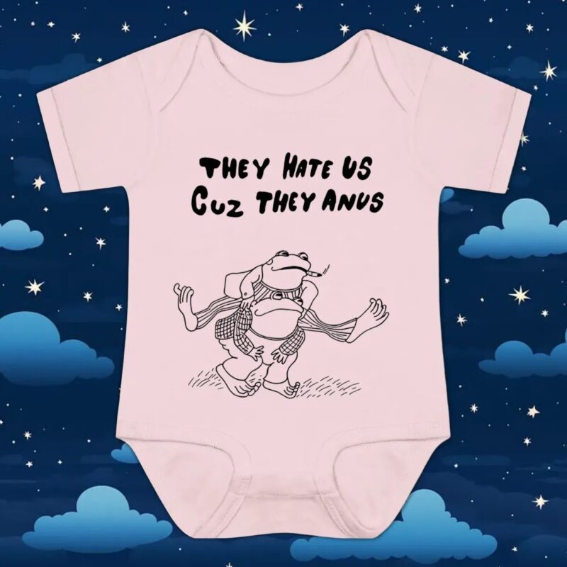 Frog they hate us cuz they anus t shirt