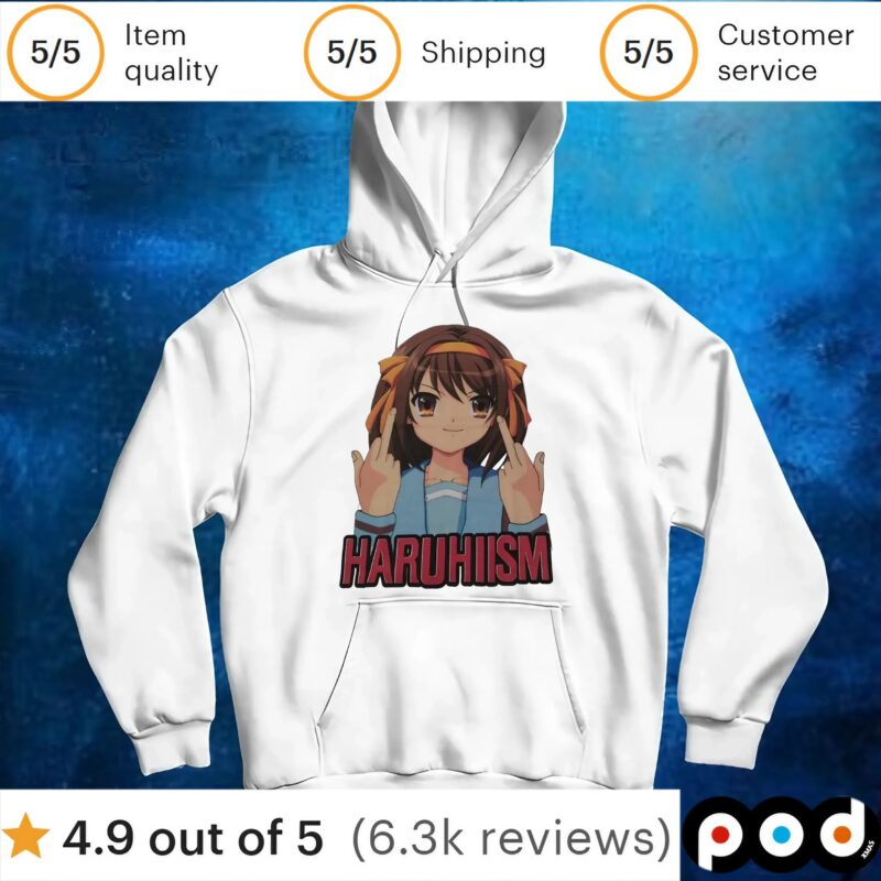 Haruhiism Middle Finger T Shirt