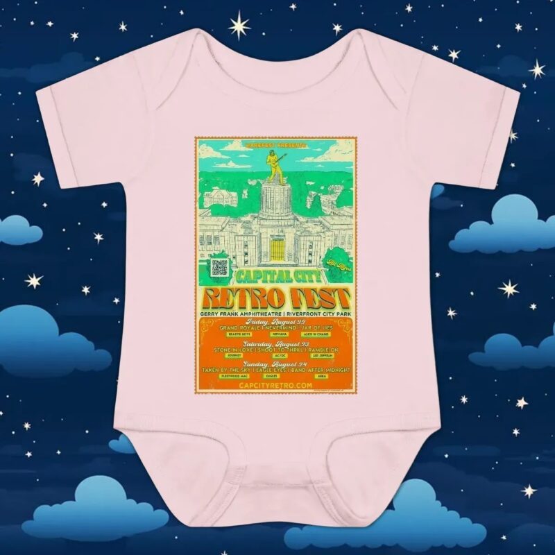 Retro Fest Capital City Aug 22 2025 T shirt
