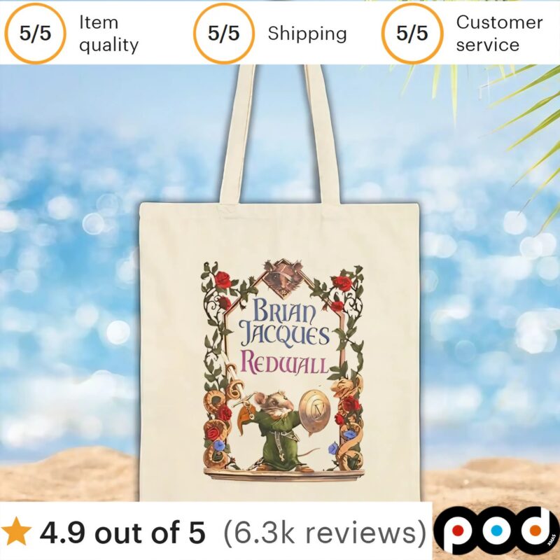 Brian Jacques Redwall Mouse t shirt