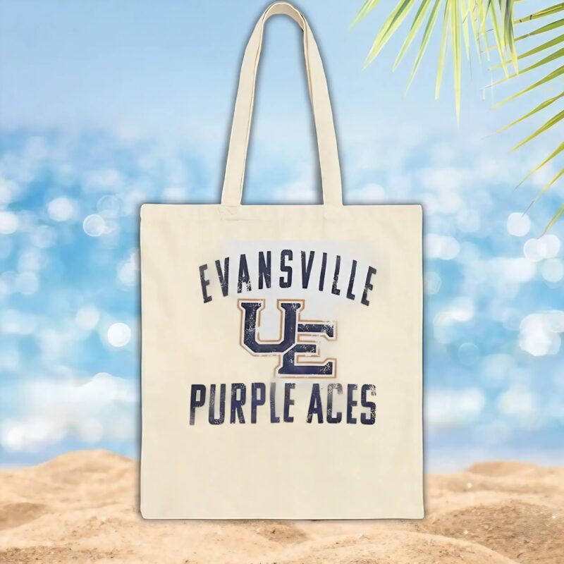 Evansville Purple Aces Logo T Shirt
