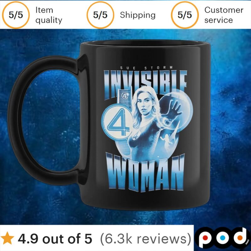 Marvel The Fantastic 4 First Steps Invisible Woman T Shirt