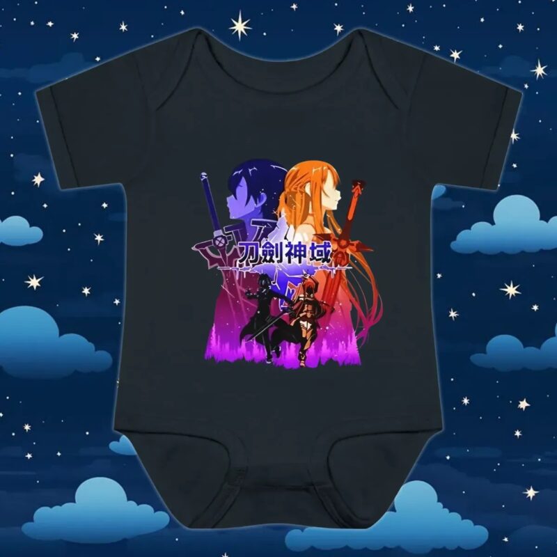 Sword Art Online Kirito and Asuna t shirt