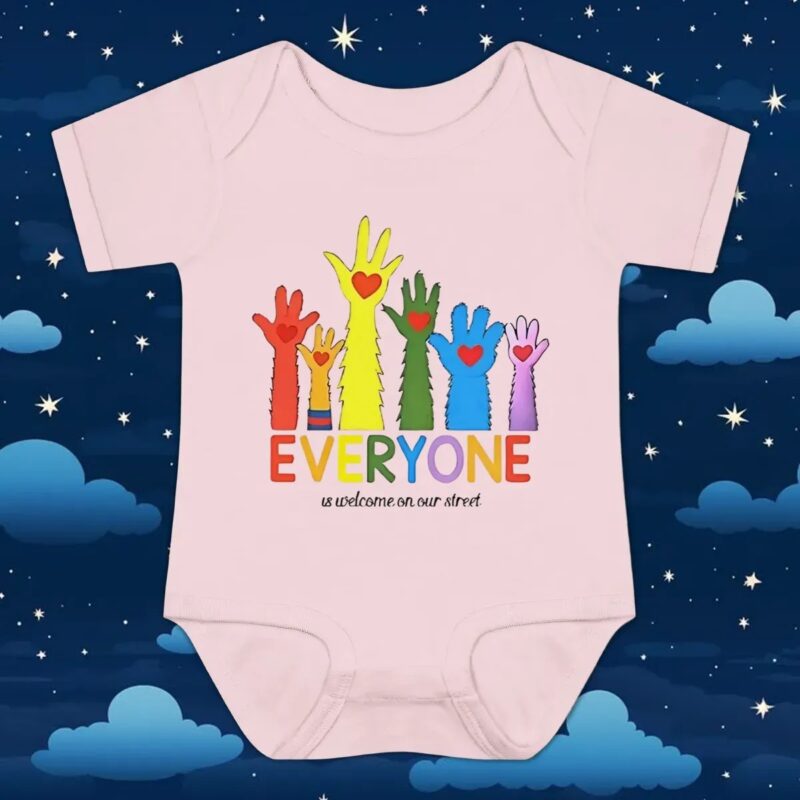 Everyone is welcome on our street LGBTQ t shirt