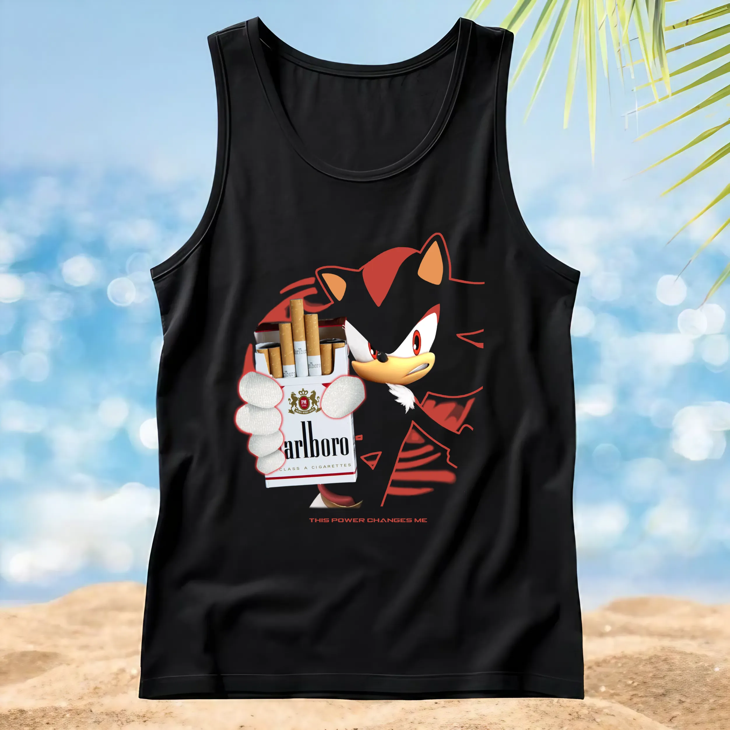Shadow The Hedgehog Marlboro Ultimate Power This Power Changes Me Shirt