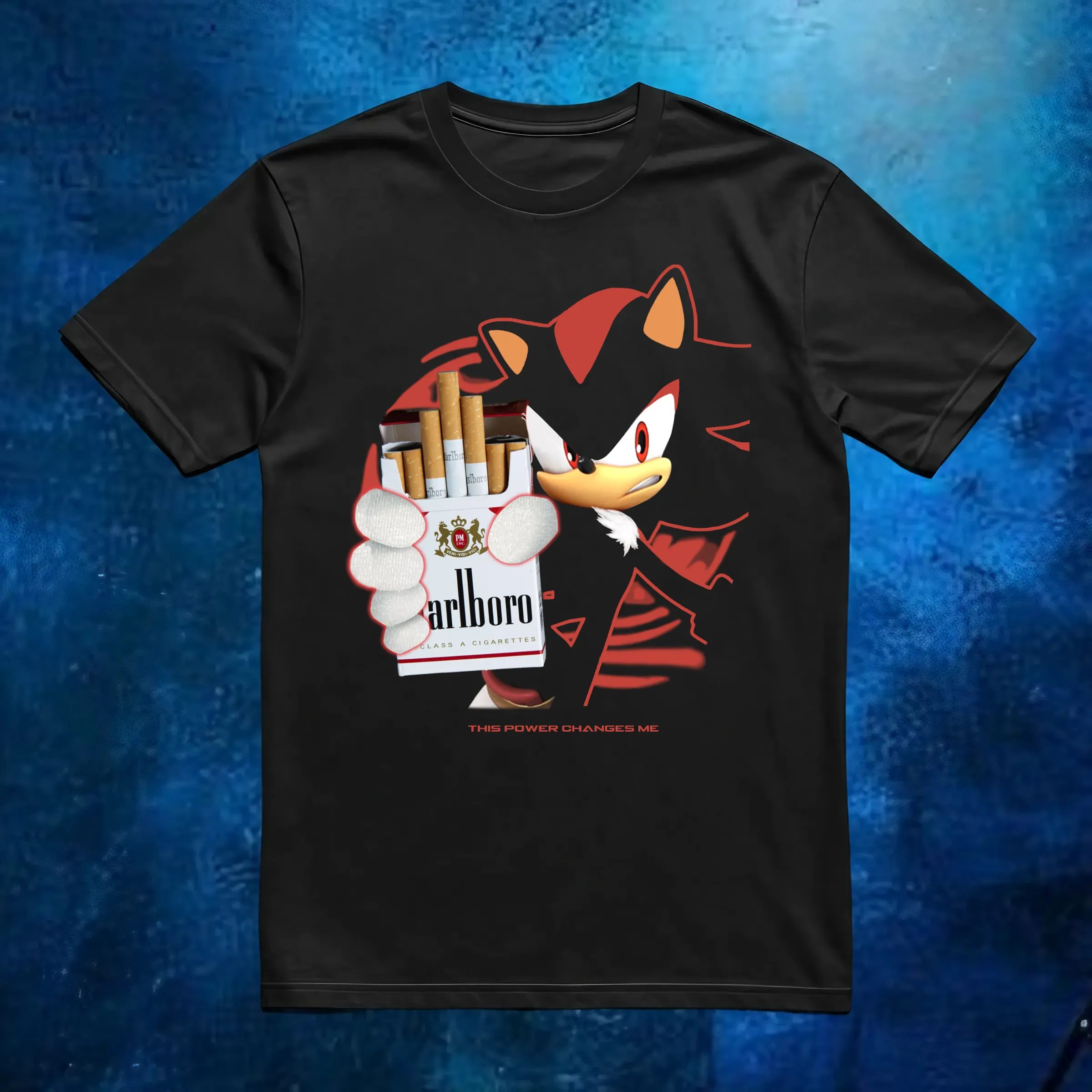 Shadow The Hedgehog Marlboro Ultimate Power This Power Changes Me Shirt