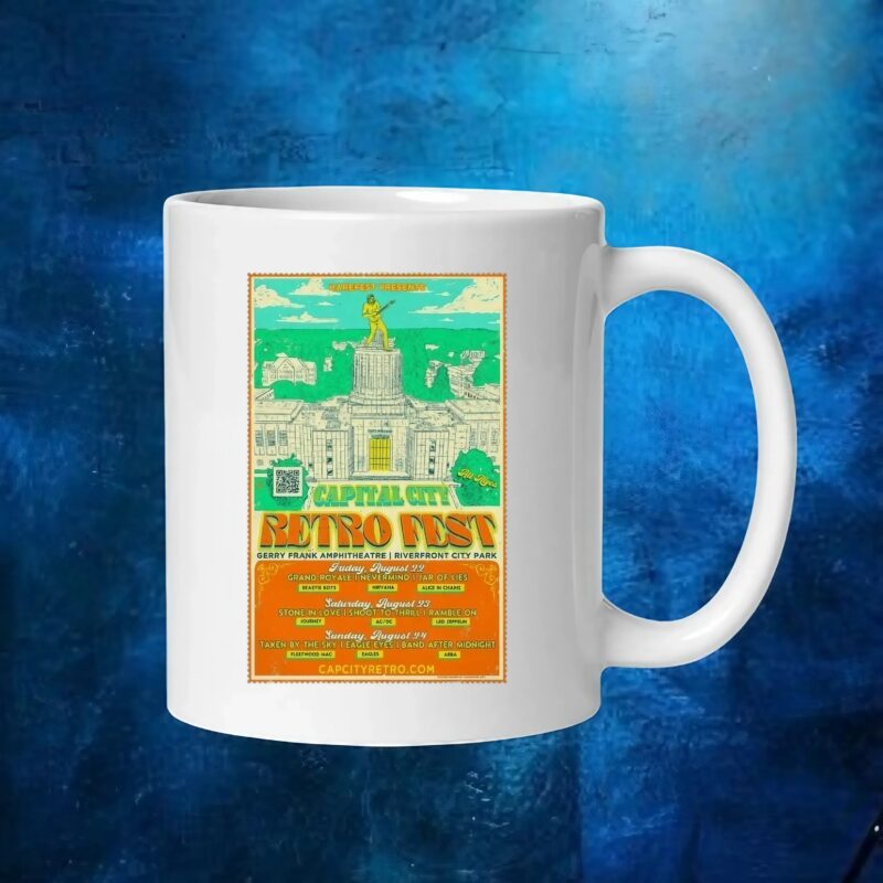 Retro Fest Capital City Aug 22 2025 T shirt