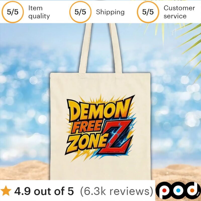 Demon free zone z t shirt