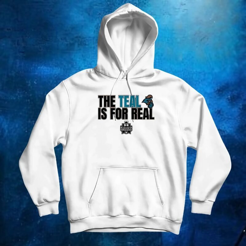 Coastal Carolina Chanticleers baseball the teal is for real t shirt