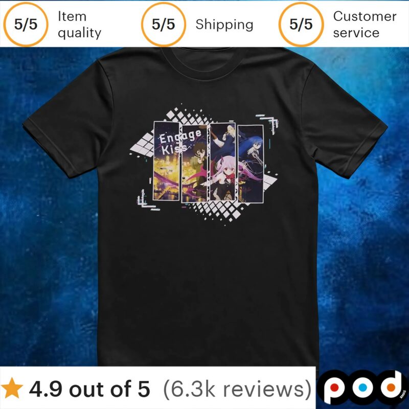 Engage Kiss Group Panels T Shirt