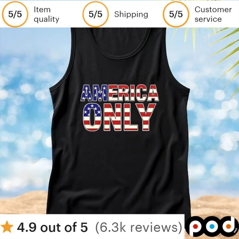 Alan Roberts America only t shirt