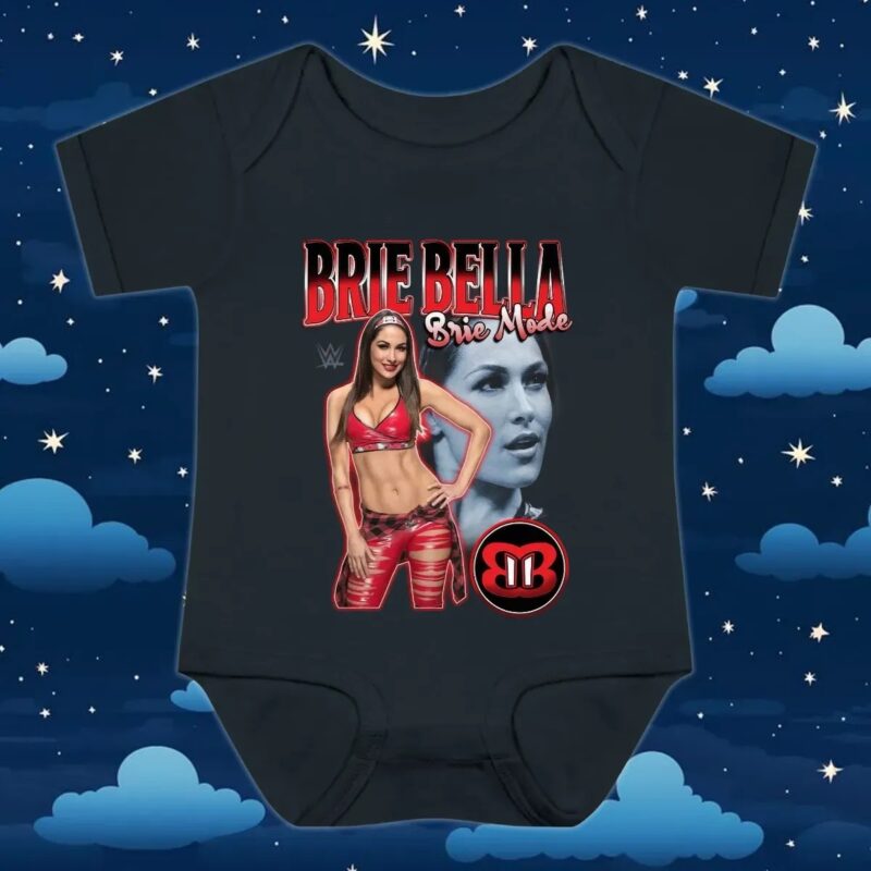 WWE Brie Bella Brie Mode Full Body Vintage Portrait T Shirt