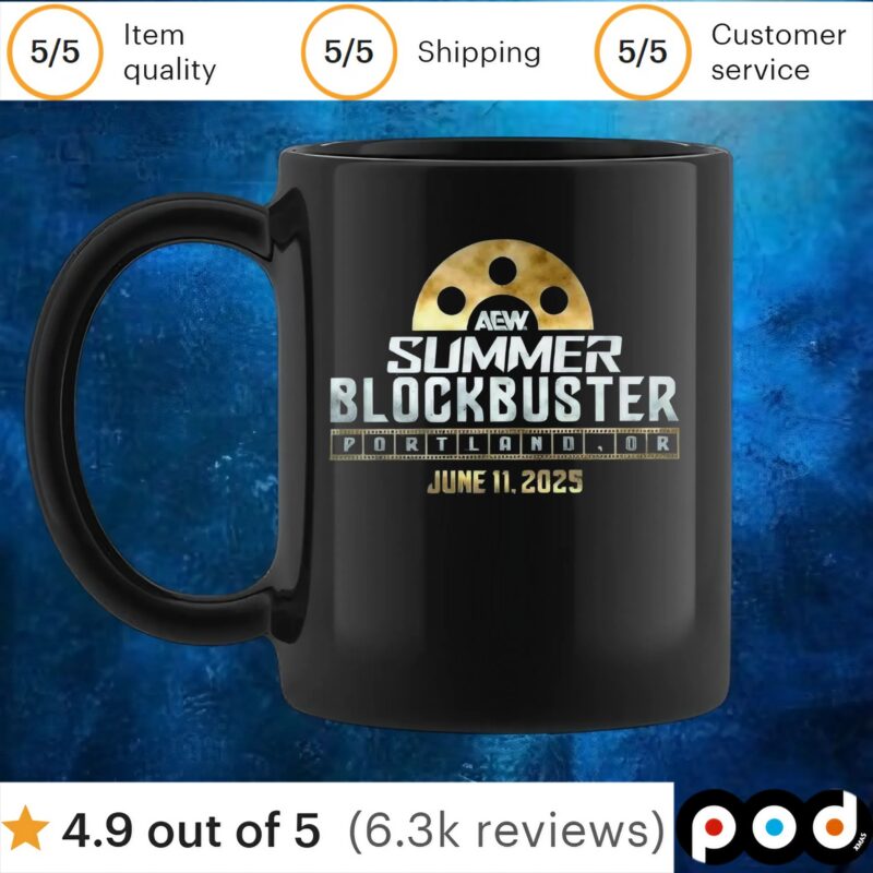 Aew Summer Blockbuster Portland T Shirt