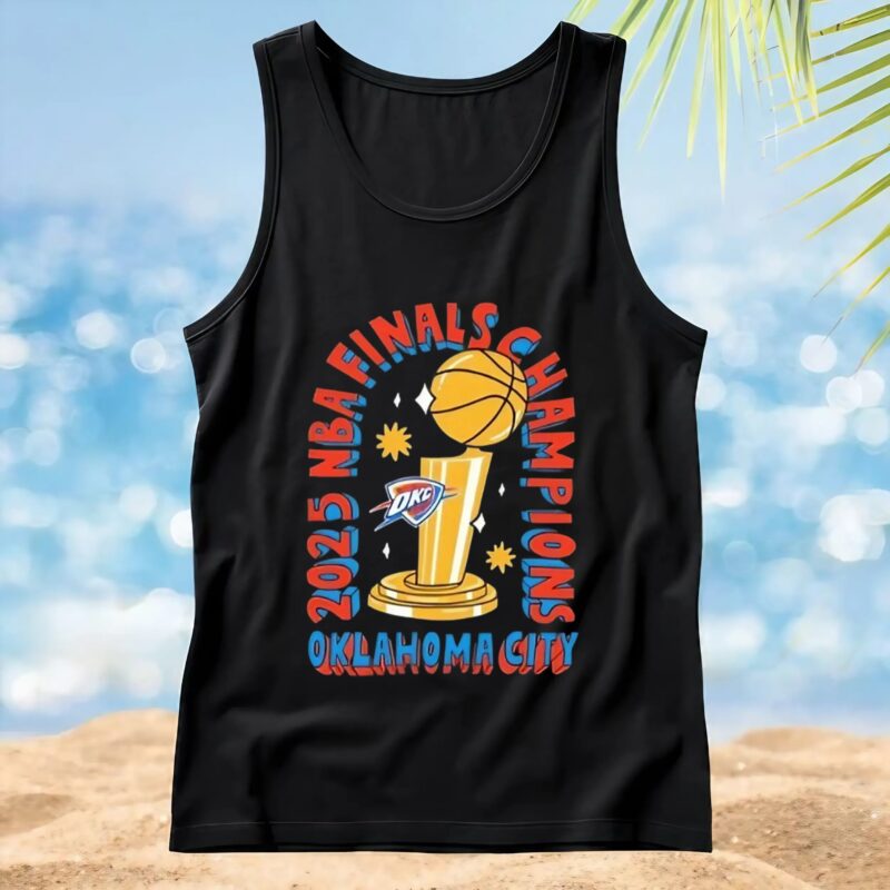 Oklahoma City Thunder 2025 Nba Finals Champions Cup T Shirt