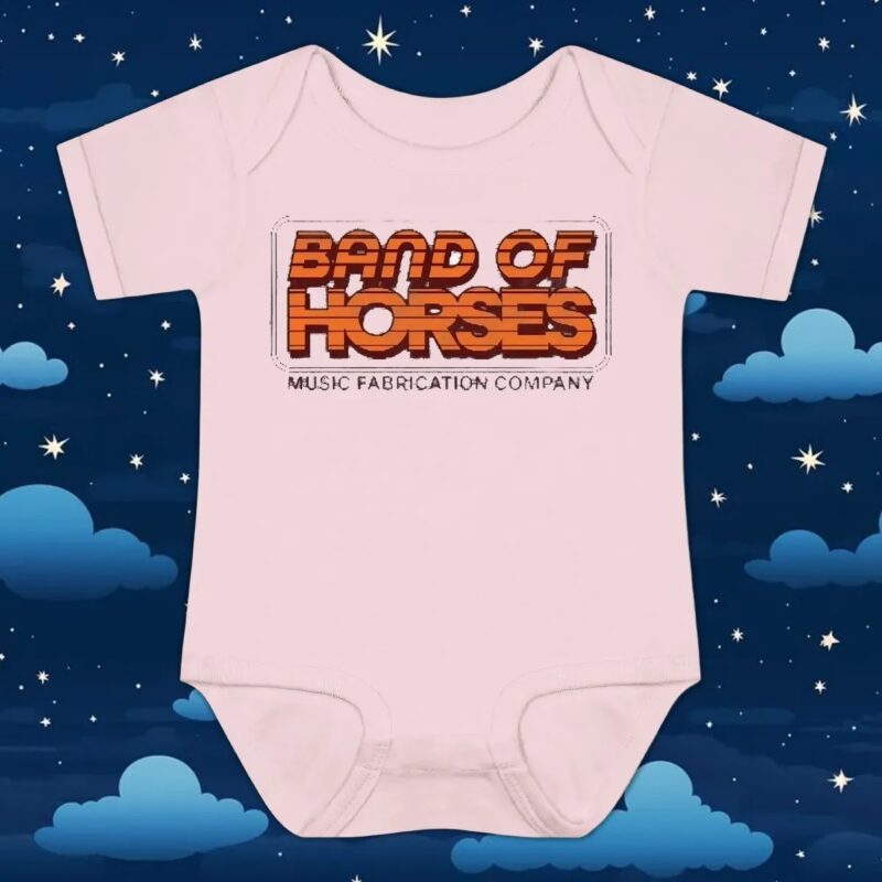 Band Of Horses Music Fabrication Company Stamp T shirt