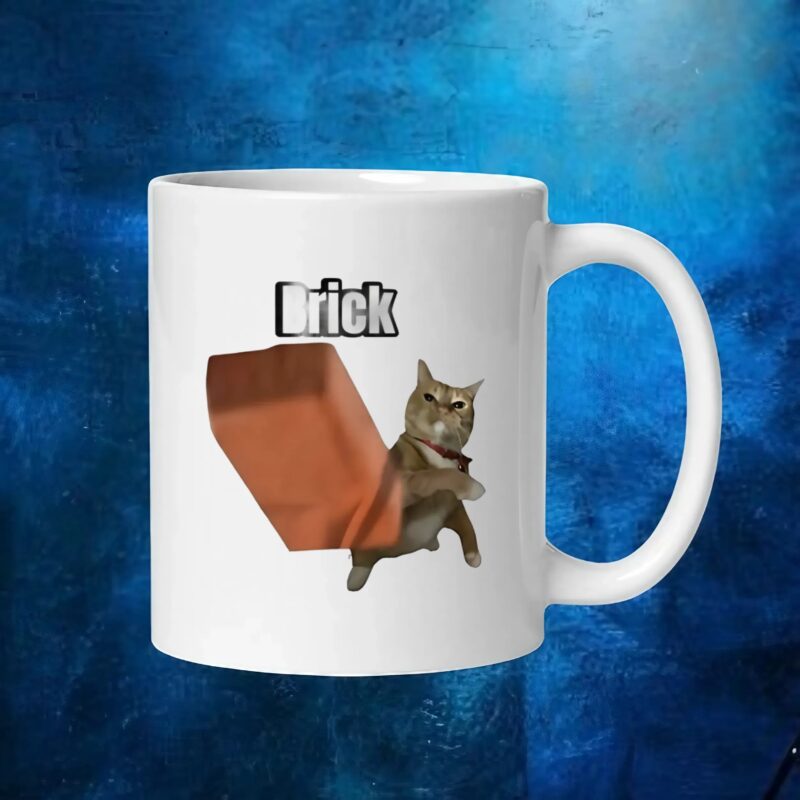 Cat throwing brick shirt