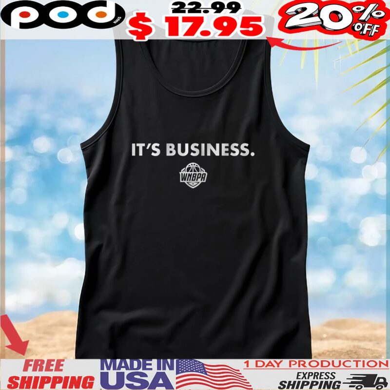 WNBPA It's Business logo T Shirt