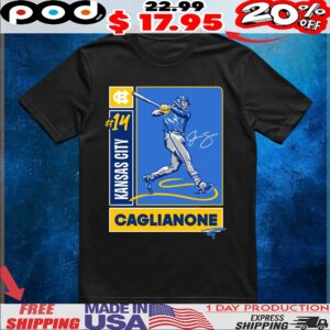 14 Kansas City Caglianone Signature T Shirt