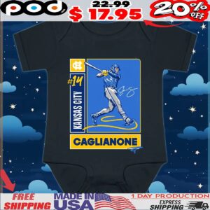 14 Kansas City Caglianone Signature T Shirt