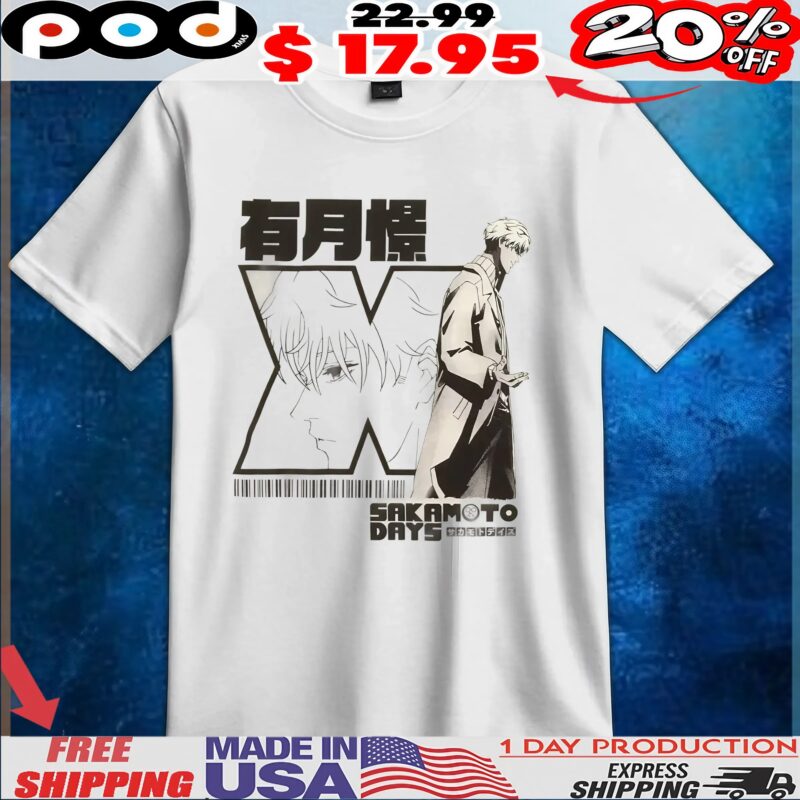 Sakamoto Days X Portrait Anime T Shirt