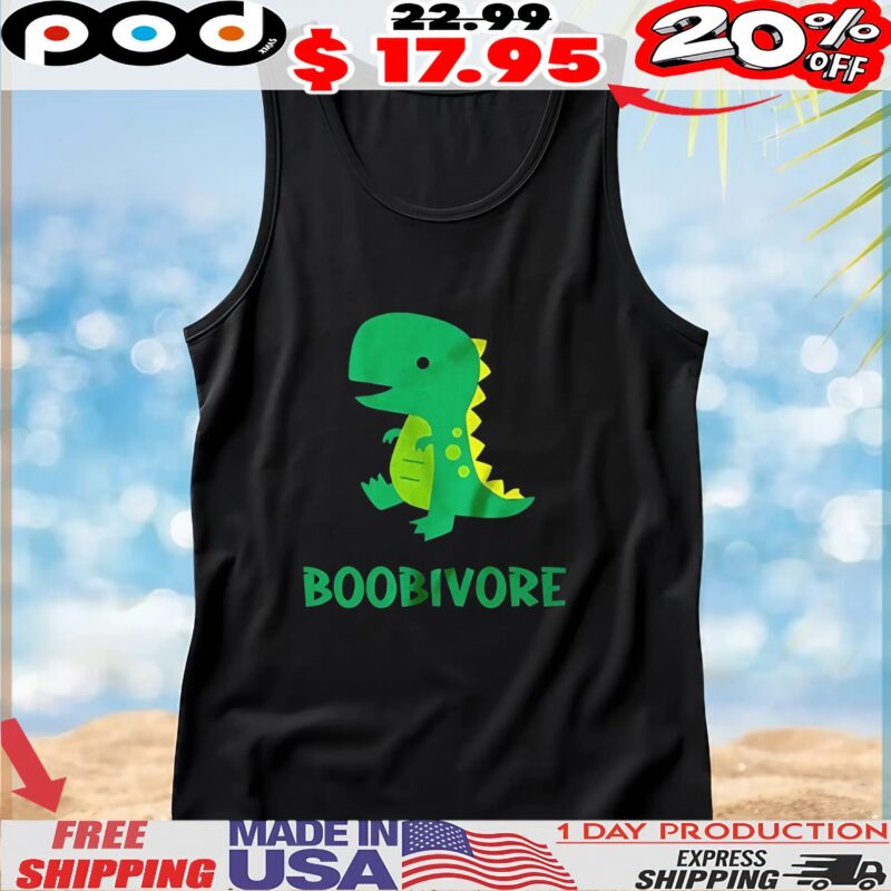 Dinosaur boobivore baby shirt