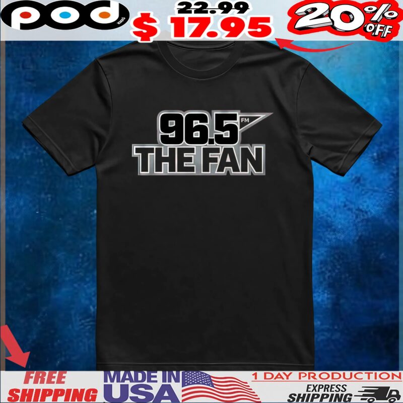 96 5 The Fan Kansas City Logo T Shirt