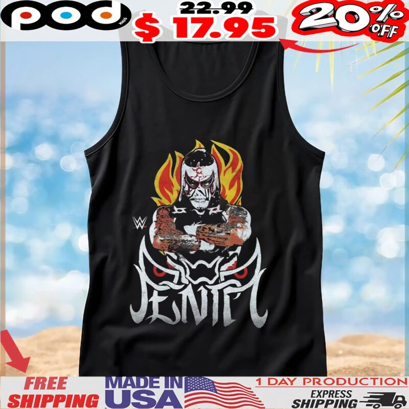 WWE Pénta Flames T Shirt