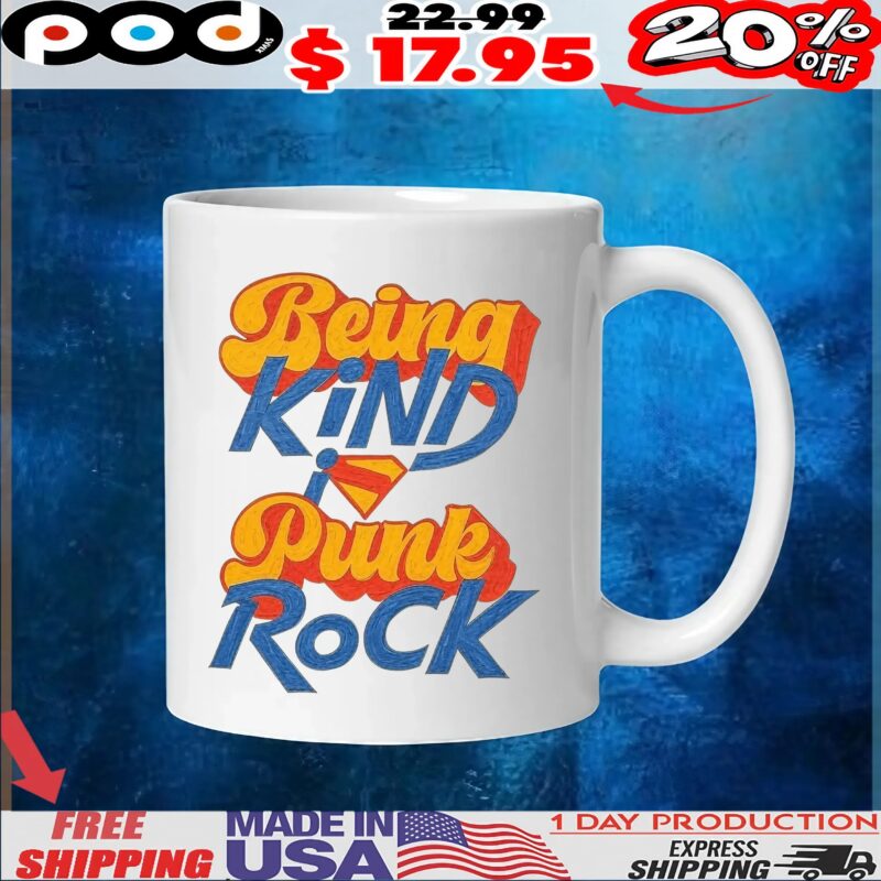 Superman Being Kind Is Punk Rock T Shirt Superman Being Kind Is Punk Rock T Shirt
