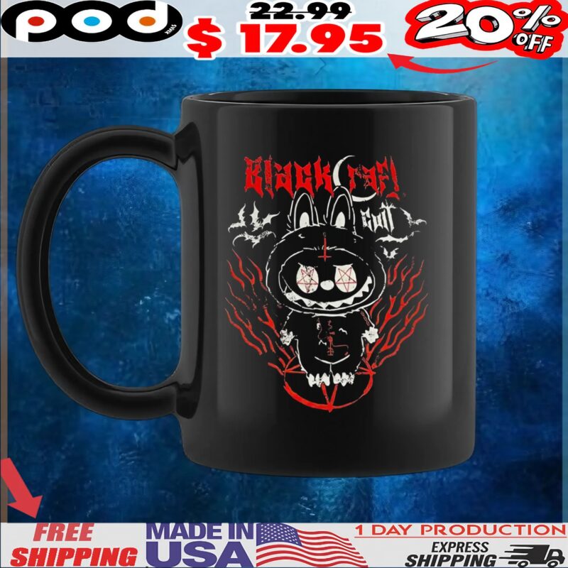 Black Craft Labubu Horror T Shirt
