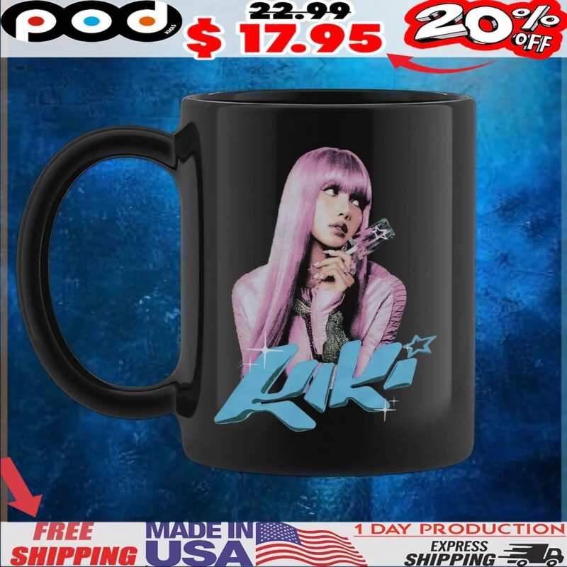 LISA Kiki Portrait BlackPink Concert T Shirt