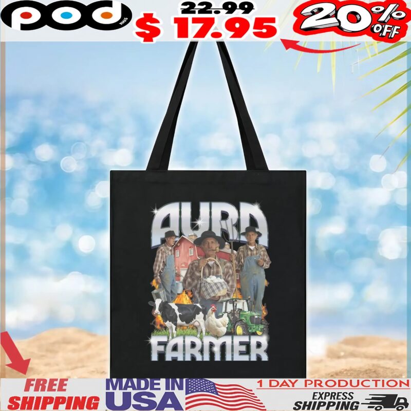 Aura Farmer Rap Vintage Bootleg Style T Shirt