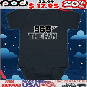 96 5 The Fan Kansas City Logo T Shirt