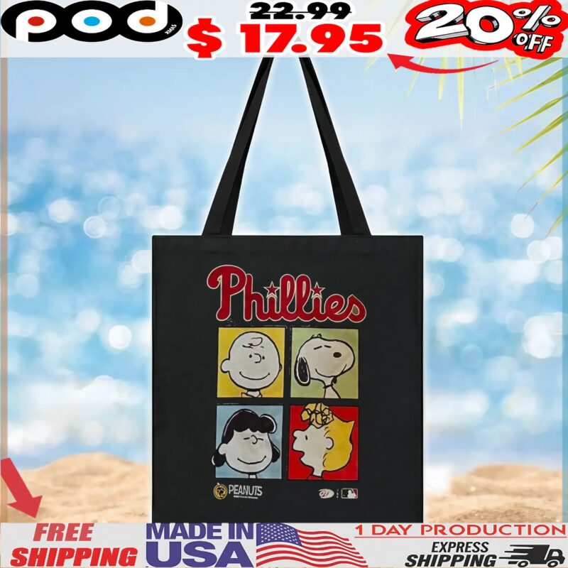 Peanuts x Phillies t shirt
