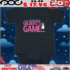 A Film By Aaron Sorkin Gilbert's Game Gilbert Arenas T Shirt