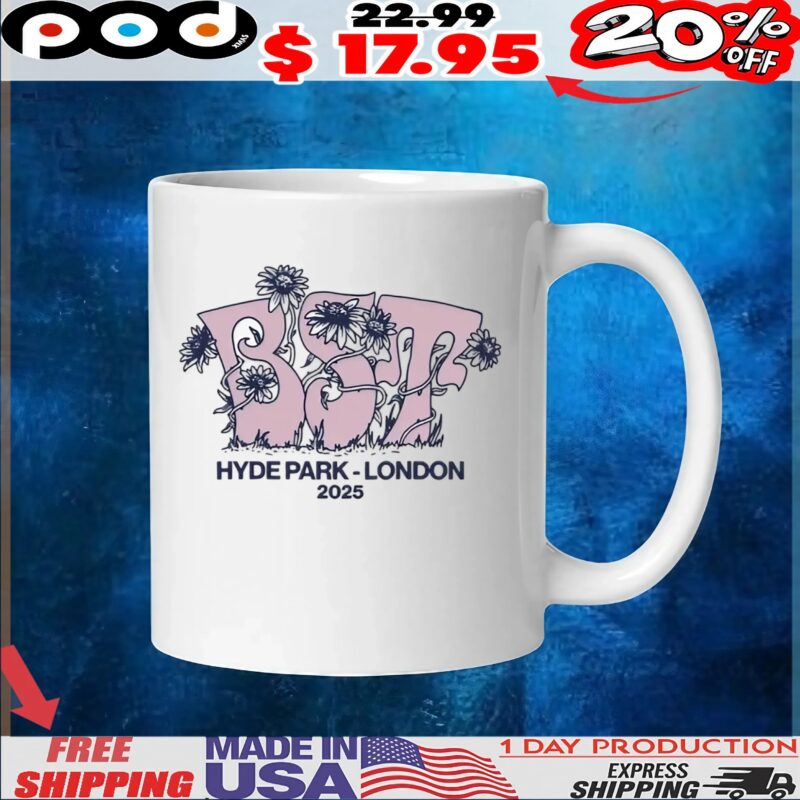 BST Hyde Park London 2025 Logo T Shirt BST Hyde Park London 2025 Logo T Shirt