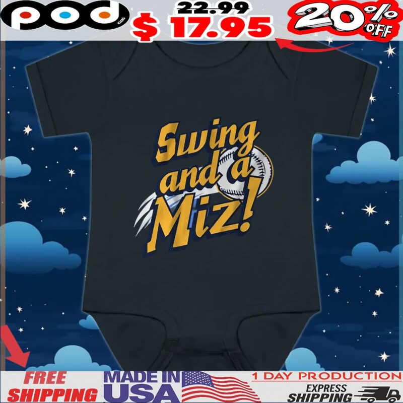 Jacob Misiorowski Swing and a Miz Baseball T Shirt