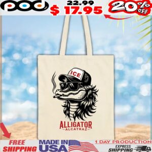 Alligator Alcatraz Smoking Anti Ice Shirt