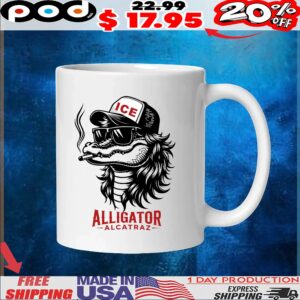 Alligator Alcatraz Smoking Anti Ice Shirt