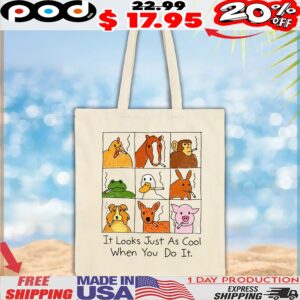 Animal Smoking It Looks Just As Cool When You Do It T Shirt