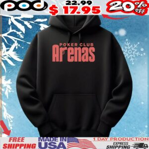 Arenas Poker Club Gun T Shirt