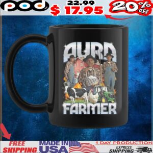 Aura Farmer Rap Vintage Bootleg Style T Shirt